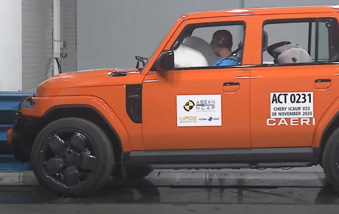 ICar V23 saat uji ASEAN NCAP. SP/ JKT