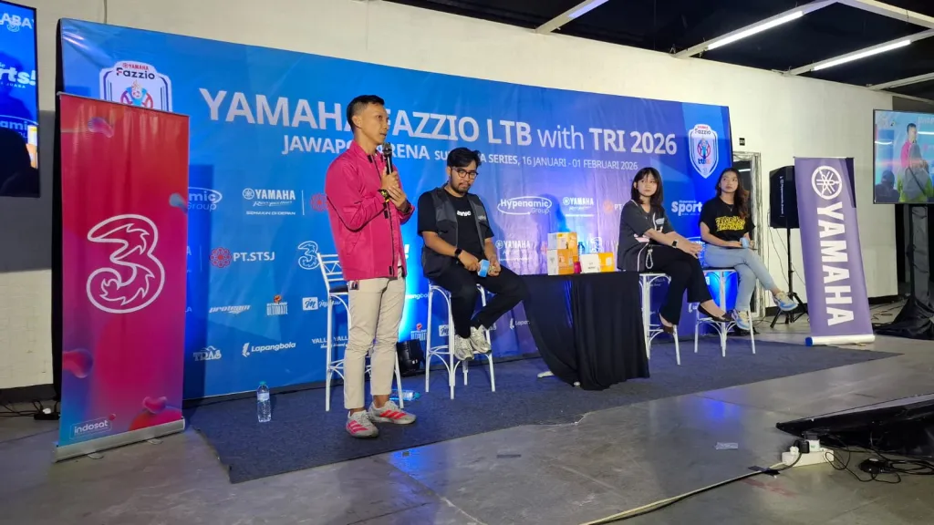 Dorong Sportainment Pelajar, Tri Hadir di Yamaha Fazzio Liga Tendang Bola 2026