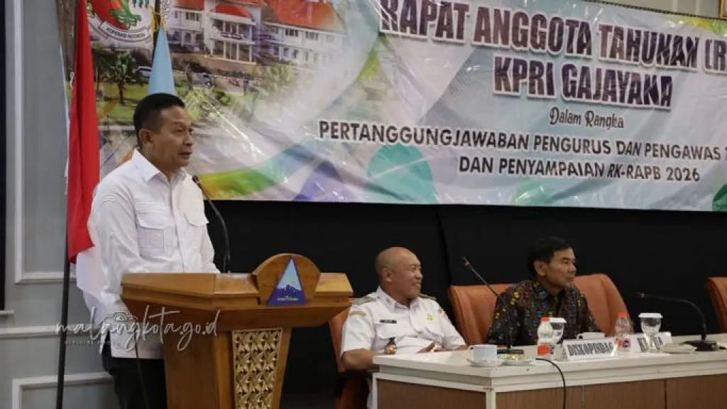 Dongkrak Pilar Ekonomi Daerah, Wali Kota Malang Komitmen Perkuat Kesejahteraan Koperasi