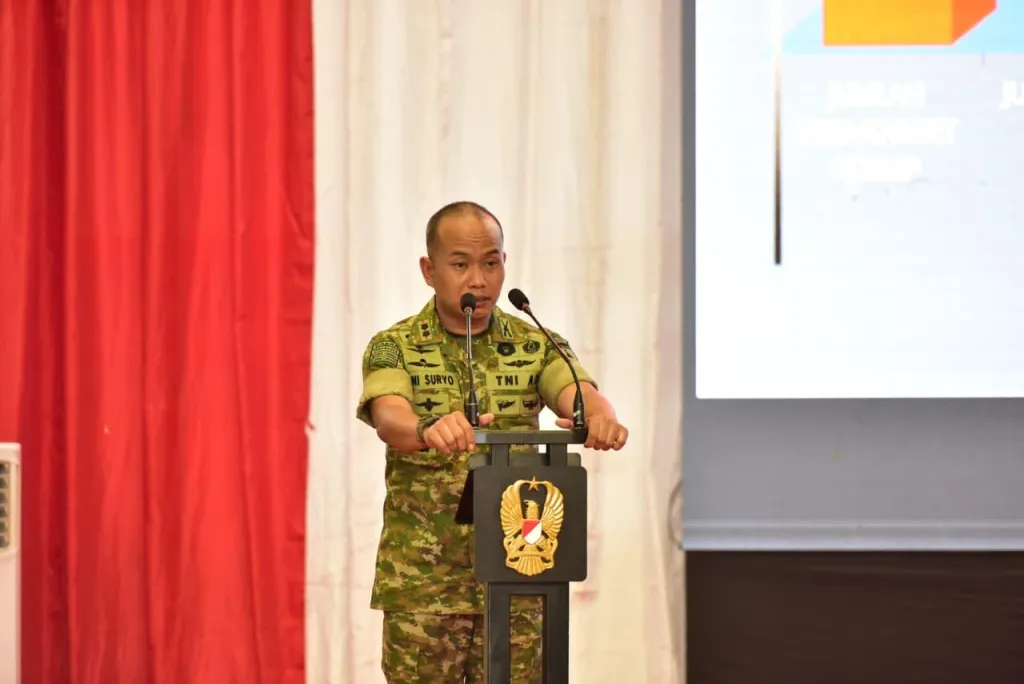 Pembangunan KDKMP Tercepat Nasional, Dandim Lamongan Paparkan Keberhasilannya di Hadapan Presiden dan Petinggi TNI