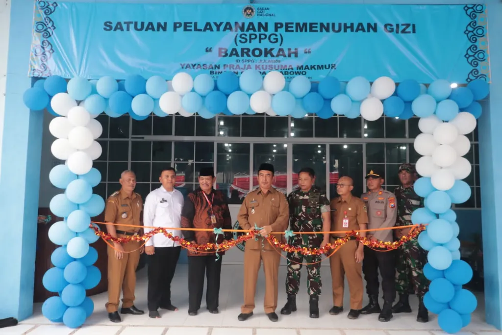 ‎SPPG Barokah Sewulan Diresmikan, Bupati Madiun Tekankan Disiplin SOP