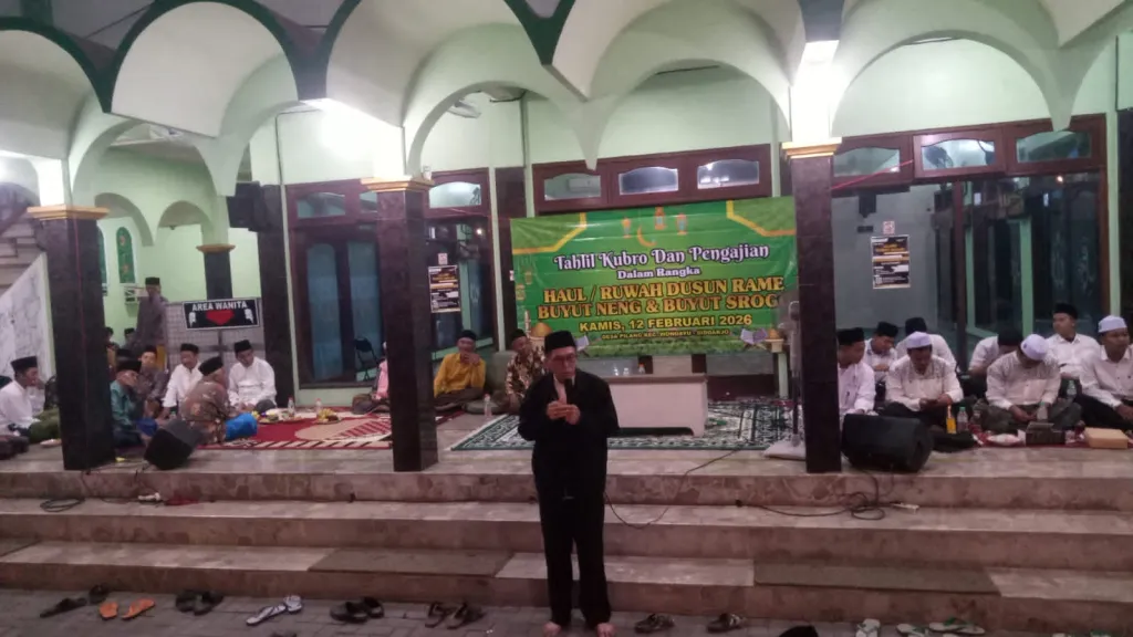 Sedekah Bumi, Pemdes Pilang Gelar Pengajian Umum di Masjid Baitul Mutaqiin