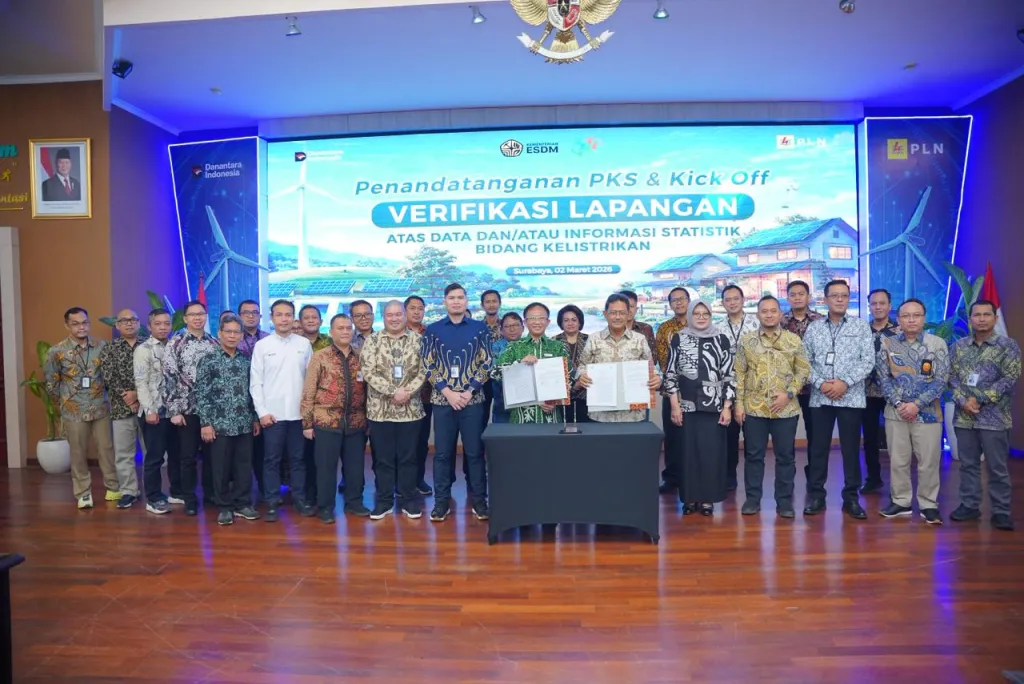 Perkuat Akurasi Data Statistik Kelistrikan, PLN dan BPS Teken Perjanjian Kerja Sama