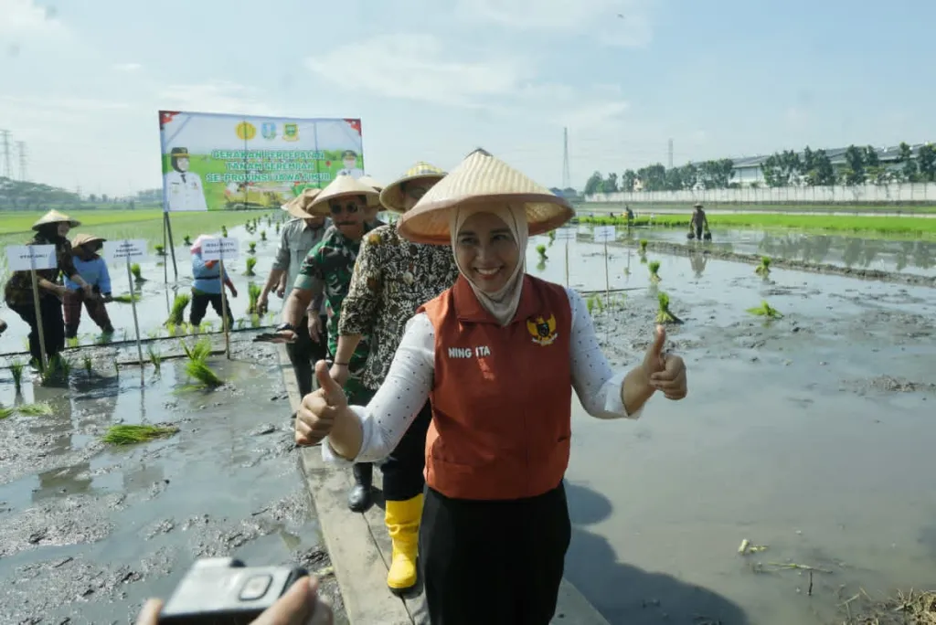 Gerakan Tanam Serempak di Kota Mojokerto Hadapi Kemarau dan Jaga Ketersediaan Pangan