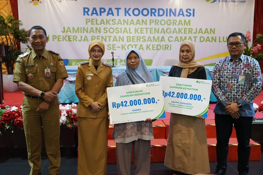 Mbak Wali Perkuat Perlindungan Pekerja Rentan Lewat Jaminan Sosial Ketenagakerjaan