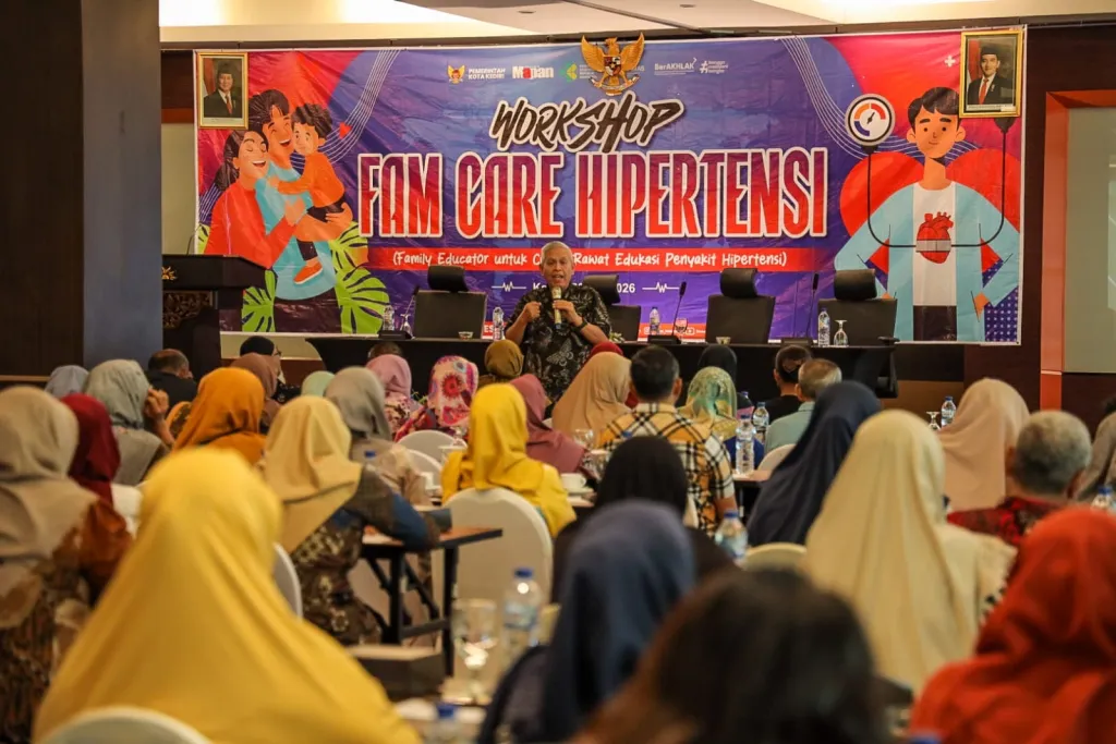Tekan Risiko Hipertensi, Pemkot Kediri Edukasi Pasien dan Keluarga melalui Workshop Fam Care