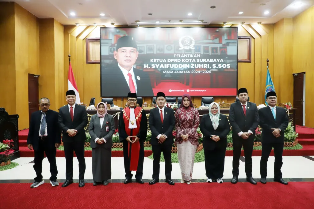 Pimpin DPRD Kota Surabaya, Syaifuddin Zuhri Perkuat Sinergi Eksekutif–Legislatif untuk  Kepentingan Rakyat