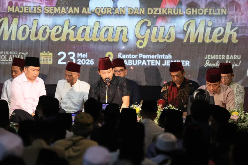 Gus Fawait Ajak Jamaah Doakan Jember dalam Majelis Moloekatan Gus Miek