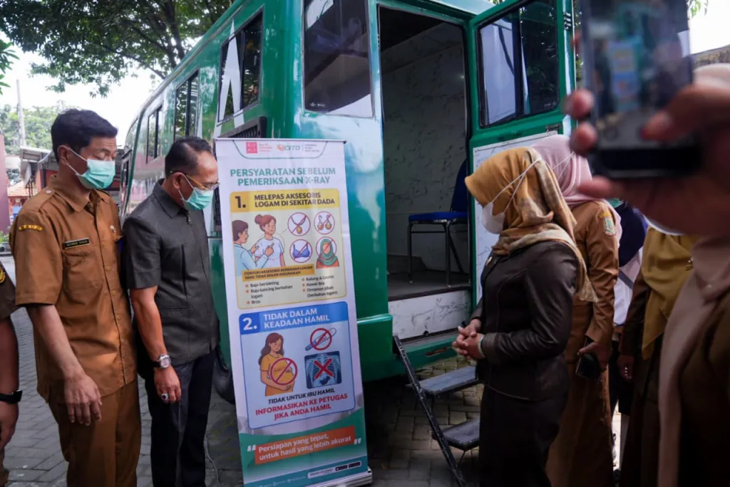 Percepat Eliminasi TB, Pemkot Mojokerto Manfaatkan Portable X-Ray untuk Skrining hingga Kelurahan