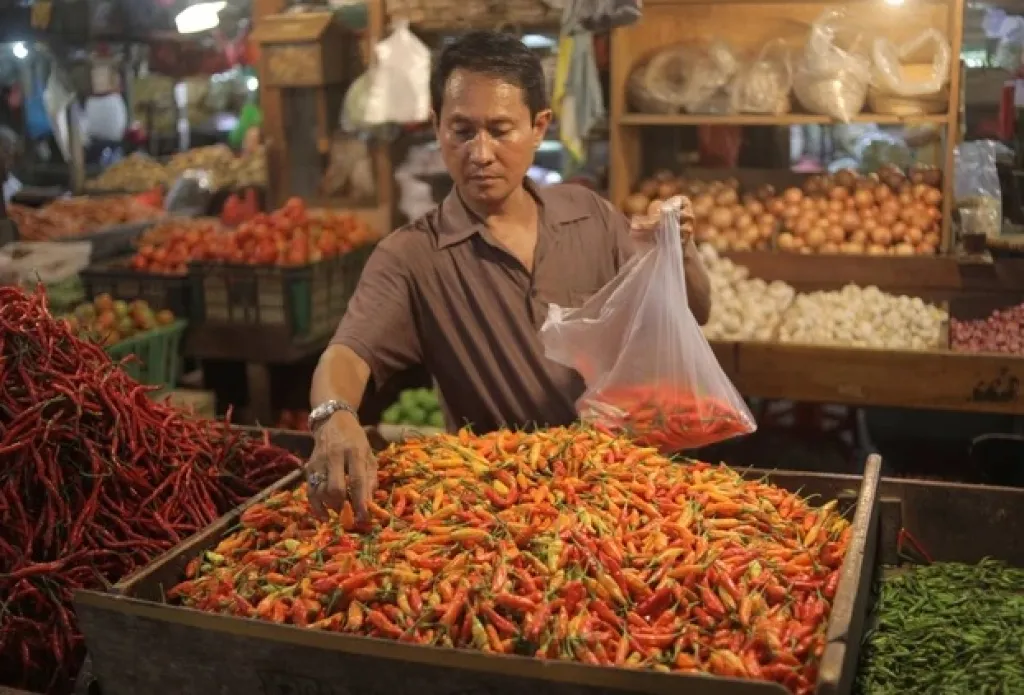 Harga Cabai Rawit di Pasar Jombang Tembus hingga Rp100.000 per Kg Pasca Idul Adha