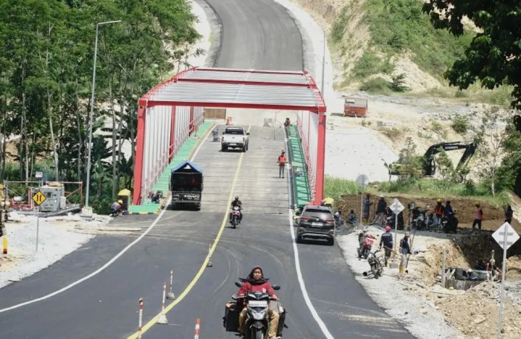 Rampung 100 Persen, Pembangunan JLS Brumbun-Sine Tulungagung Masuki Masa Pemeliharaan