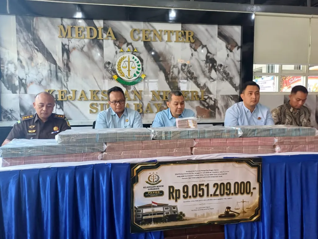 Baca juga : Berantas Judi Online, Kejari Surabaya Setor Rp9,05 Miliar Hasil Rampasan TPPU ke Kas Negara