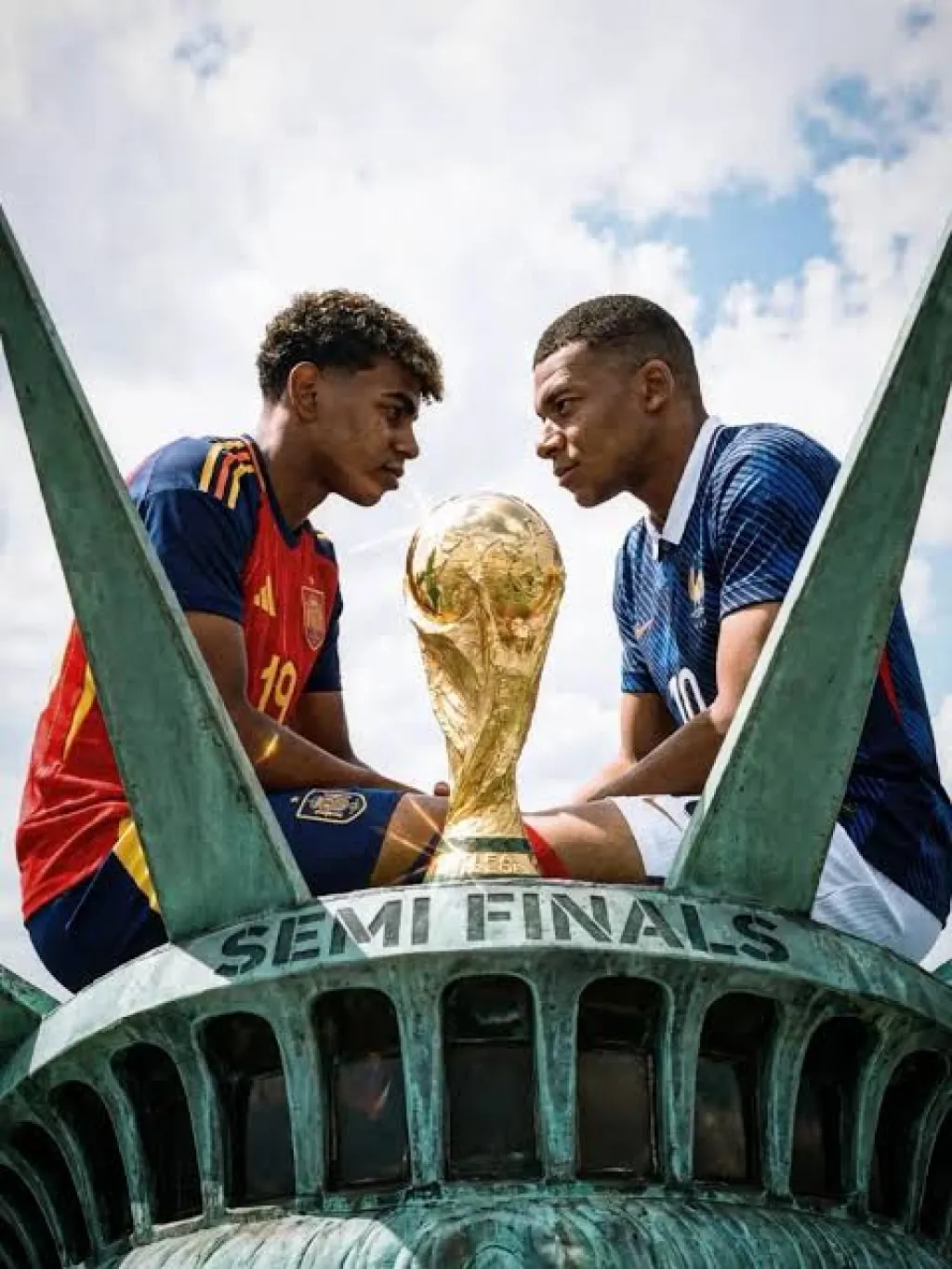 PRANCIS VS SPANYOL, FINAL KEPAGIAN