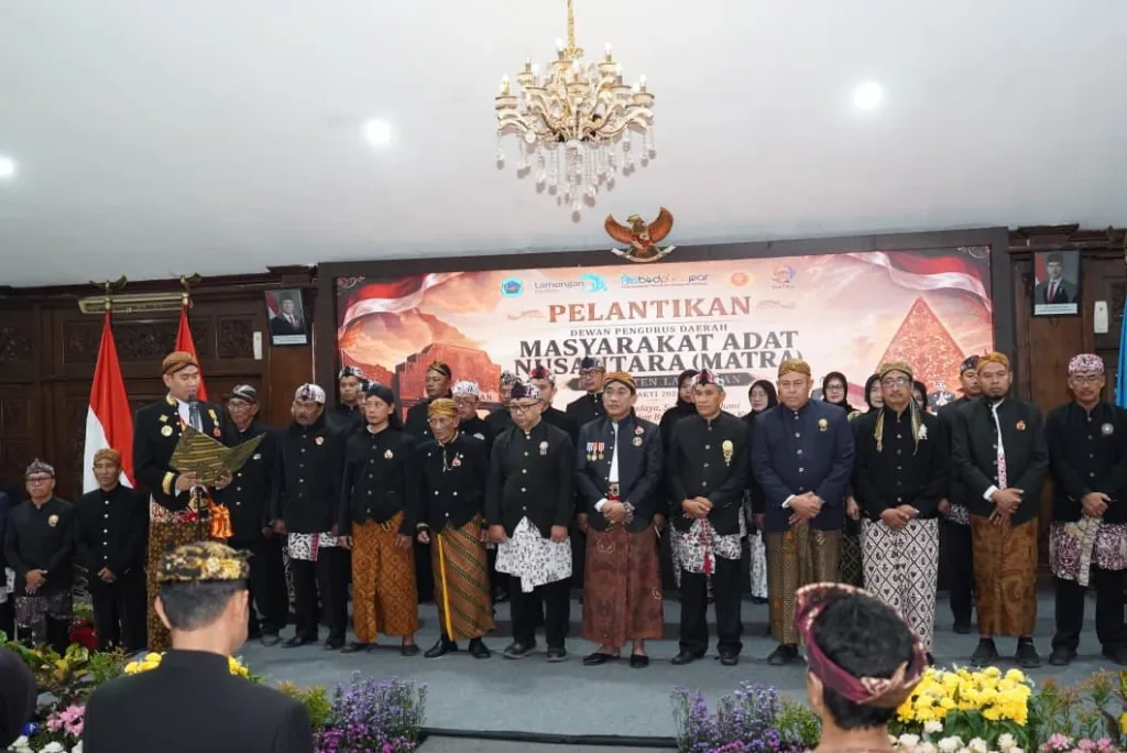 DPD Matra Lamongan Dikukuhkan, Bupati Ajak Memperkuat SDM Melalui Kelestarian Budaya