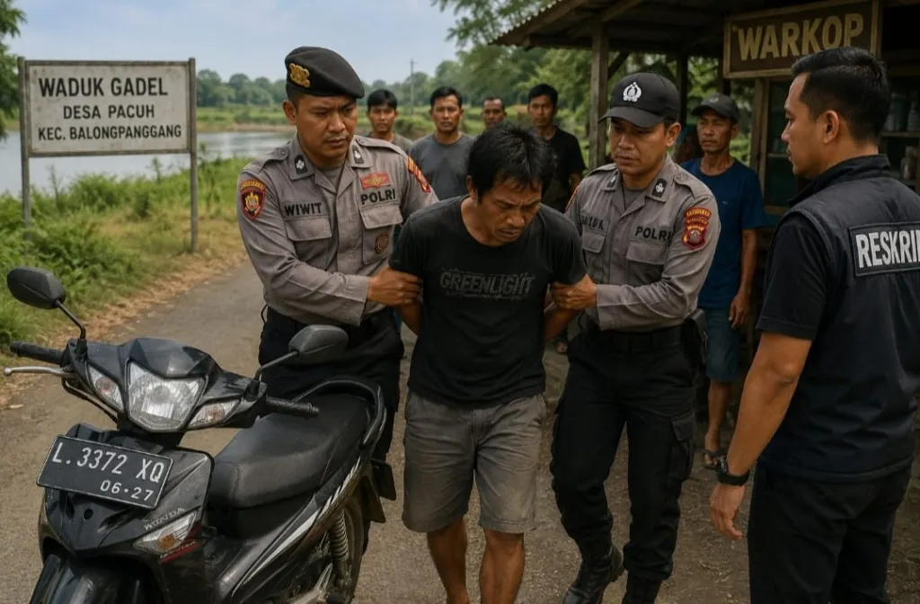Baca juga : Curanmor di Sawah Balongpanggang Terungkap, Polisi Dalami Dugaan Aksi Tersangka di 4 Lokasi