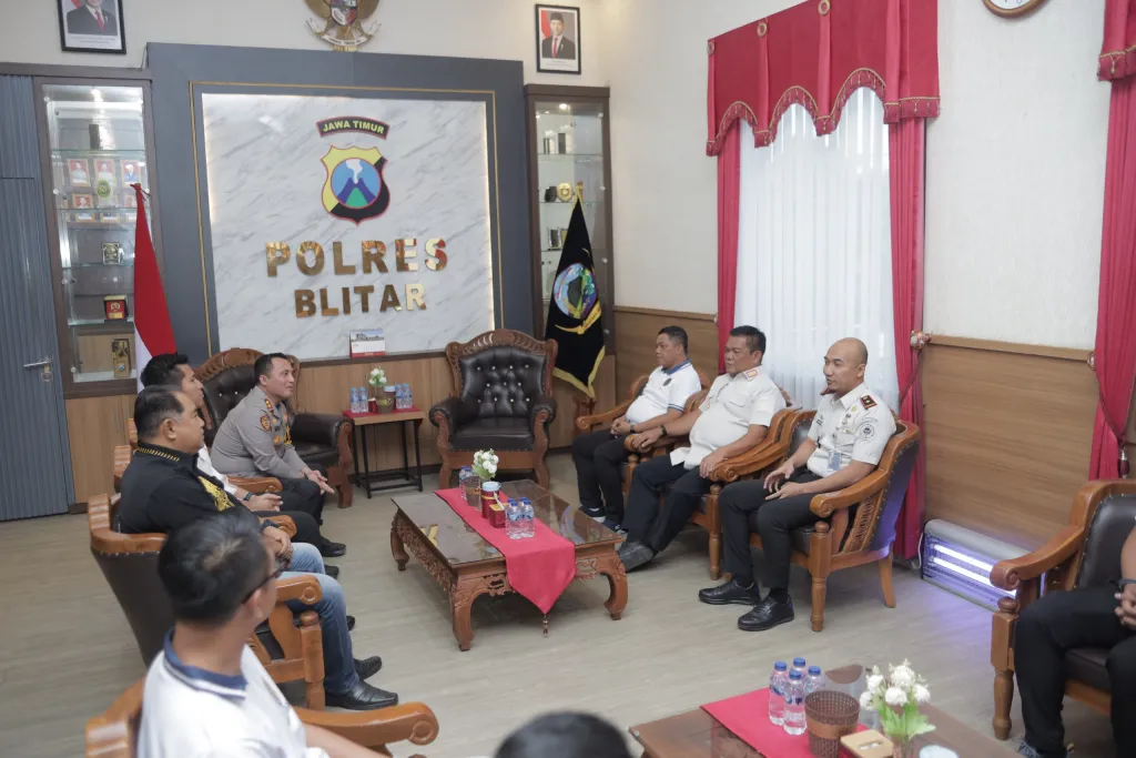 Kapolres Blitar Terima Audiensi dan Silaturahmi Kepala Imigrasi Blitar dan UPT Pemasyarakatan