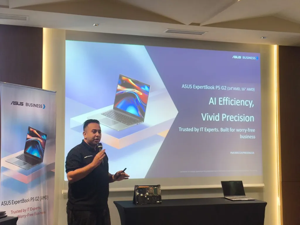 ASUS Kenalkan ExpertBook P5 G2 di Surabaya, Jawab Kebutuhan Laptop Bisnis Berbasis AI
