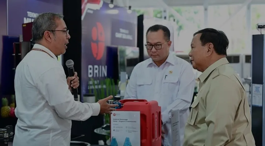 BRIN Pamer Hasil Penelitian Revolusi Energi ke Prabowo