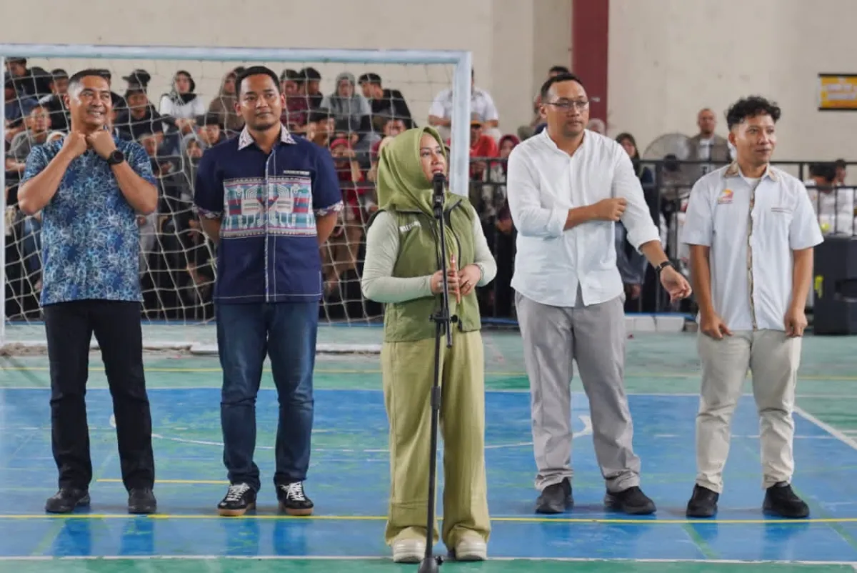 Tunas Cup Futsal Dukung Prestasi Nonakademik, Ning Ita Tekankan Peningkatan Kualitas SDM