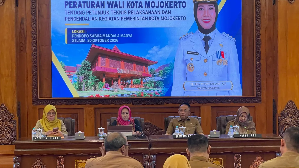 Pemkot Mojokerto Sosialisasikan Draft Juknis Pelaksanaan dan Pengendalian Kegiatan