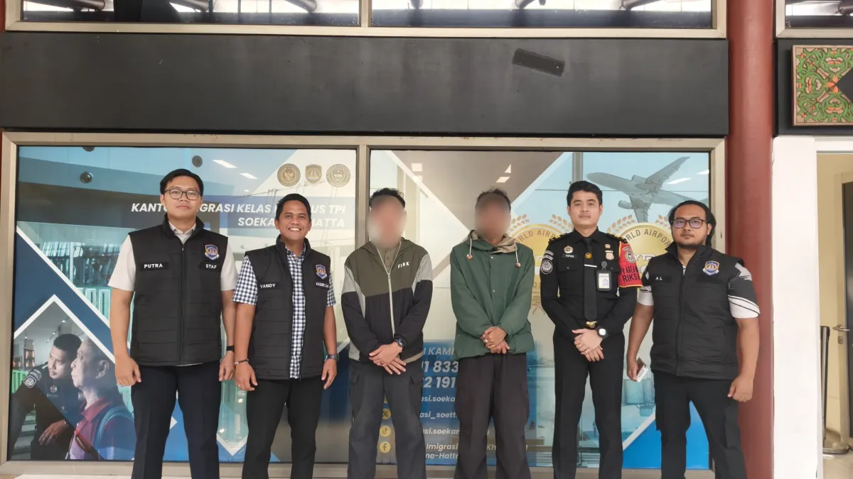 Langgar Ketentuan Ijin Tinggal di Indonesia, Imigrasi Blitar Deportasi Dua Warga Negara Thailand