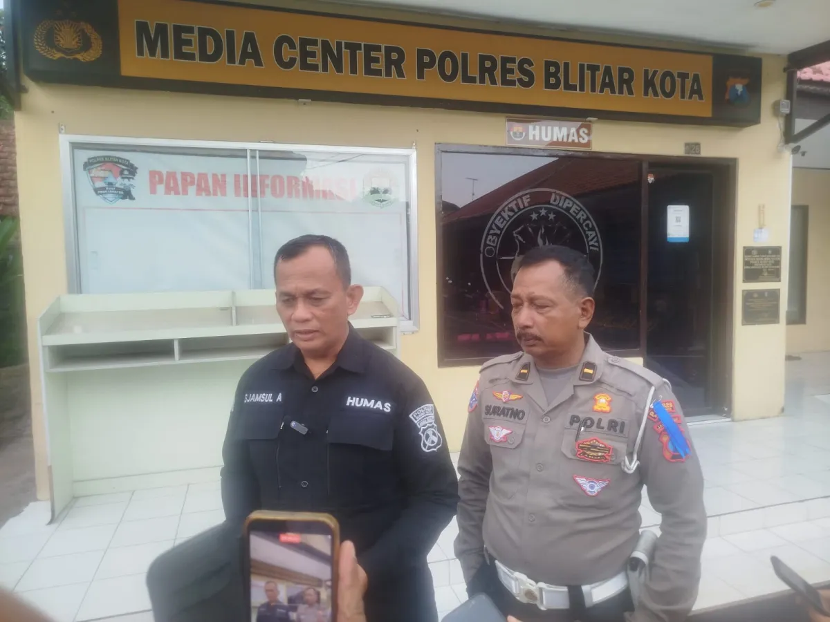 Kejar-kejaran 48 Jam Pasca Tabrak Lansia, Sopir Pickup Berhasil Dibekuk Satlantas Polres Blitar Kota