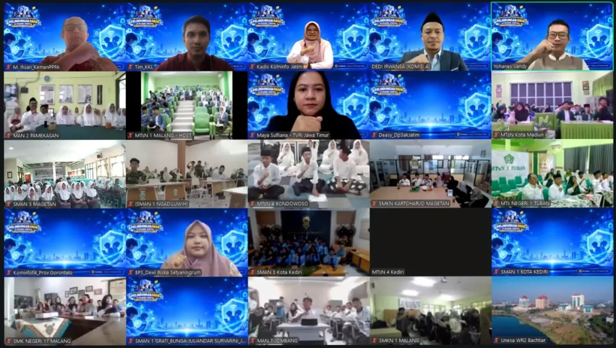 Libatkan 34 Ribu Peserta, Jatim Perkuat Perlindungan Anak di Ruang Digital