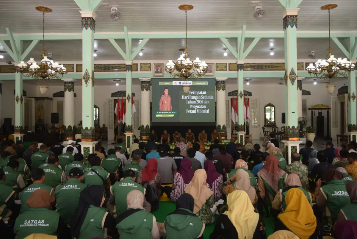 Bupati Madiun Targetkan Produktivitas Padi 10 Ton per Hektare