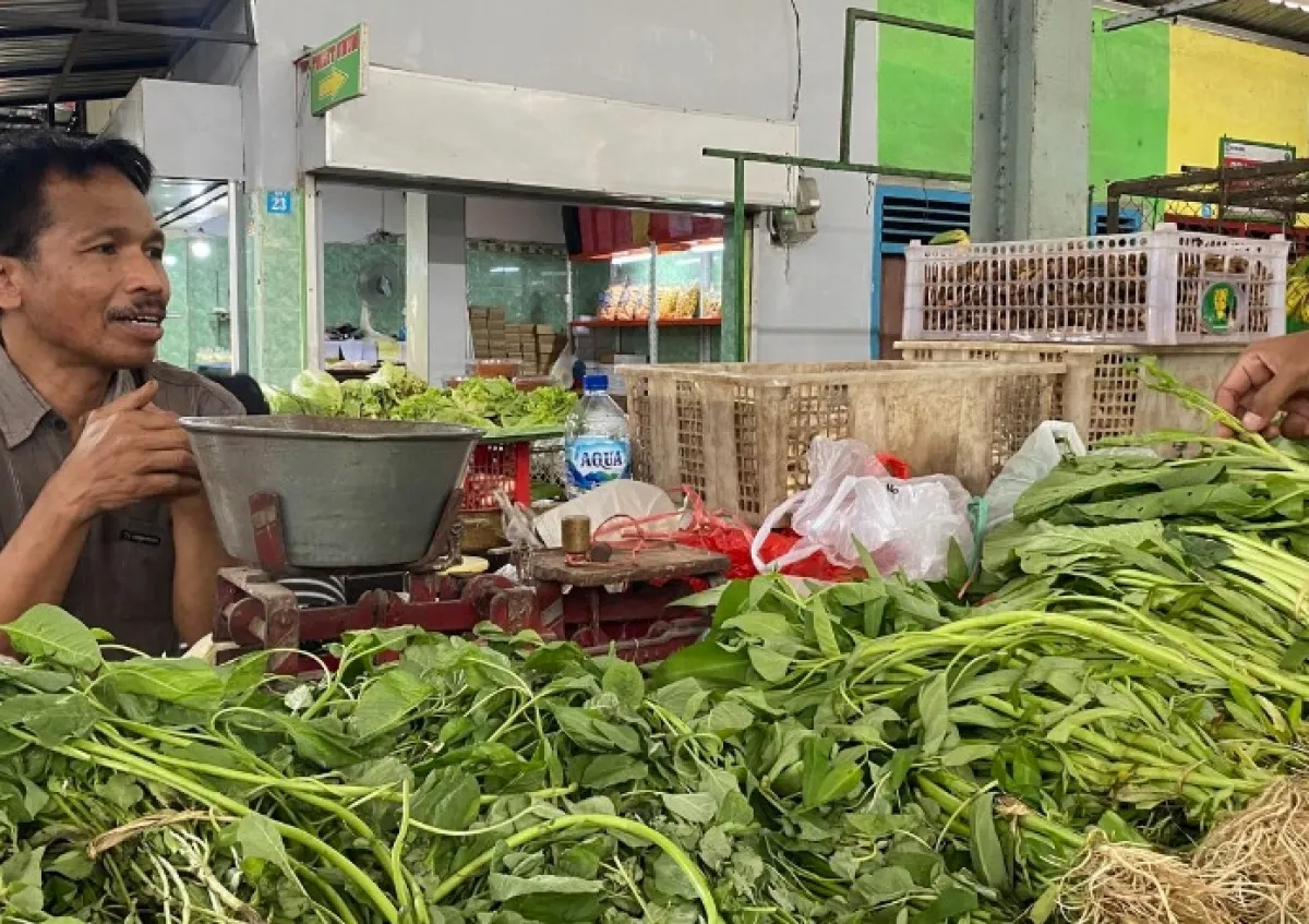 Harga Sayuran di Pasar Bunulrejo Malang Naik 2 Kali Lipat Pasca Diguyur Hujan