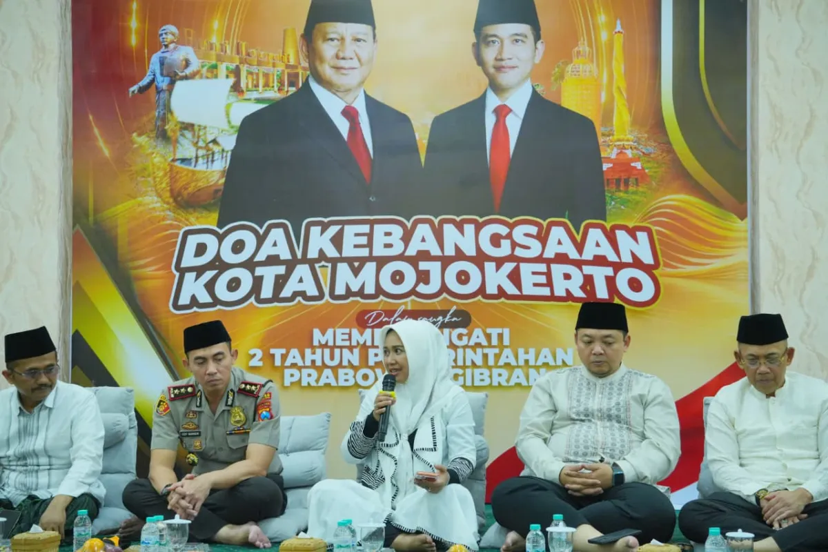 Dari Bumi Mojopahit untuk Indonesia, Walikota Ning Ita Langitkan Doa Bersama Peringati Dua Tahun Prabowo - Gibran