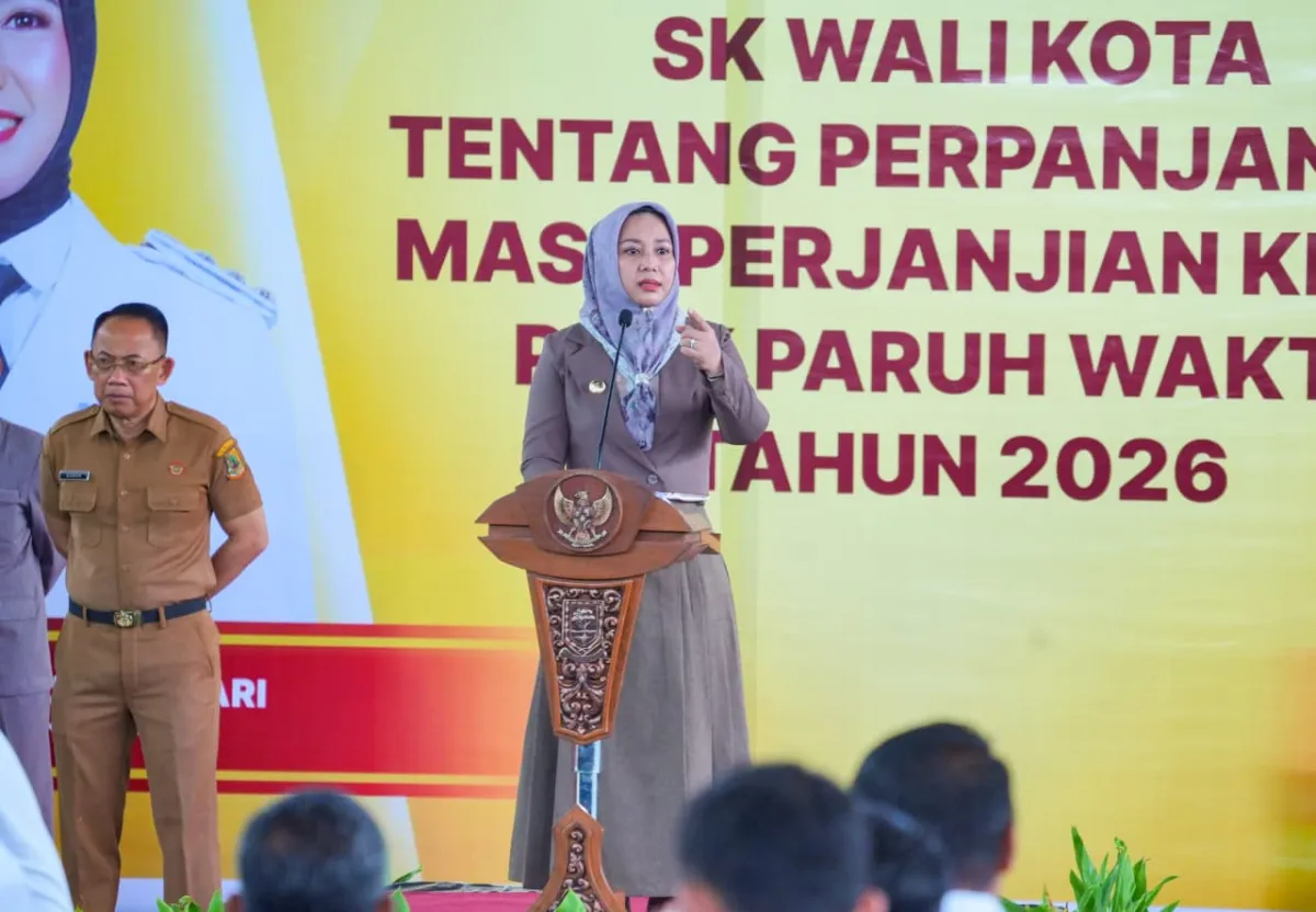 Masa Pengabdian Berlanjut, 1.104 PPPK Paruh Waktu Terima SK Wali Kota