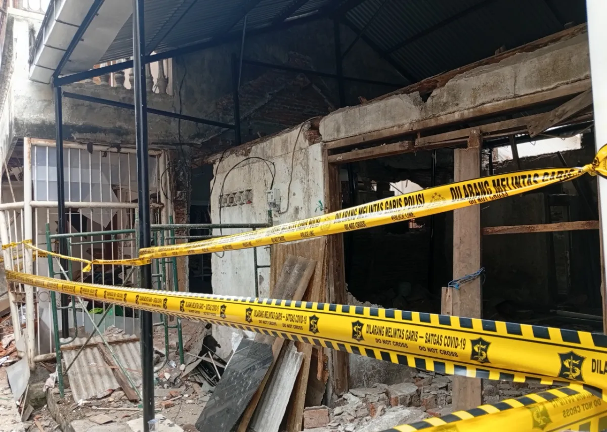 Elpiji Meledak di Kupang Segunting, 6 Rumah Rusak dan 2 Orang Luka
