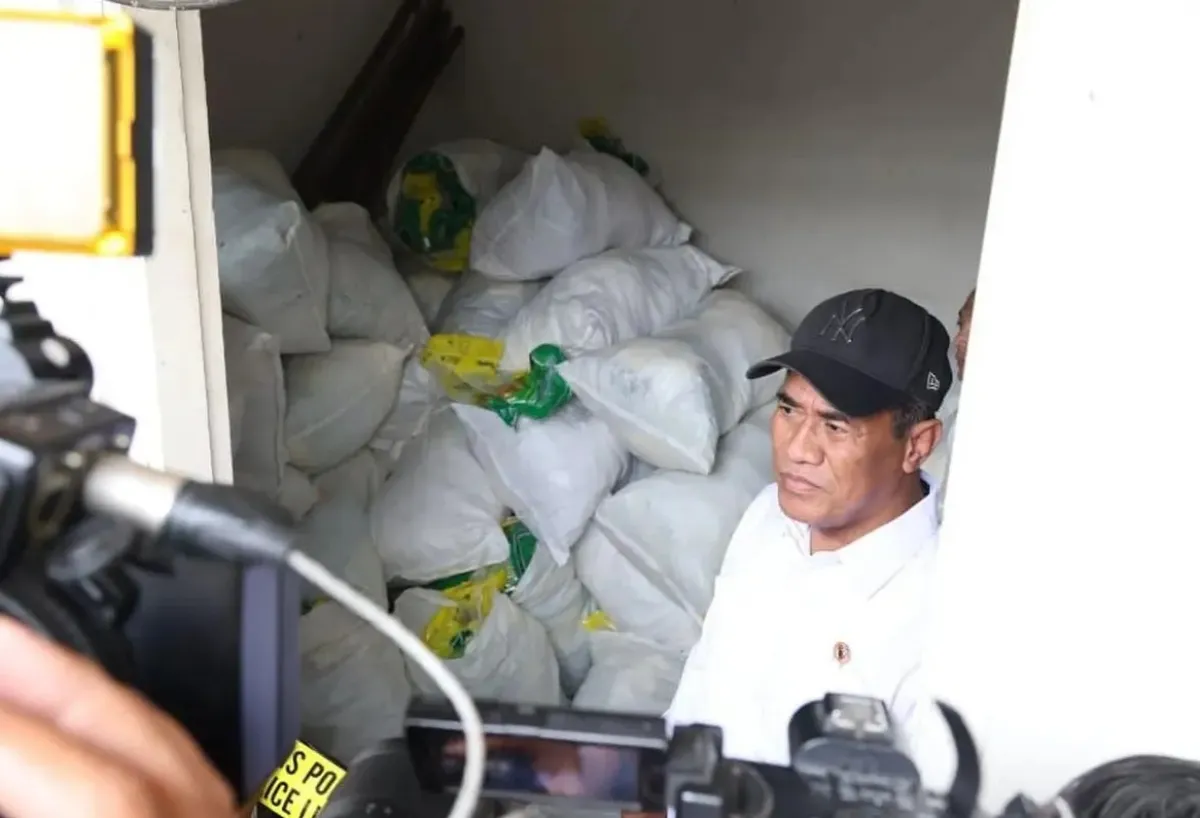 Beras Oplos Berulang, Amran Wanti-Wanti Risiko Pidana