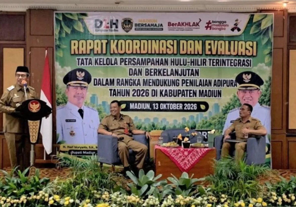 Wujudkan Madiun ‘Bersahaja’, Pemkab Perkuat Tata Kelola Sampah Berkelanjutan