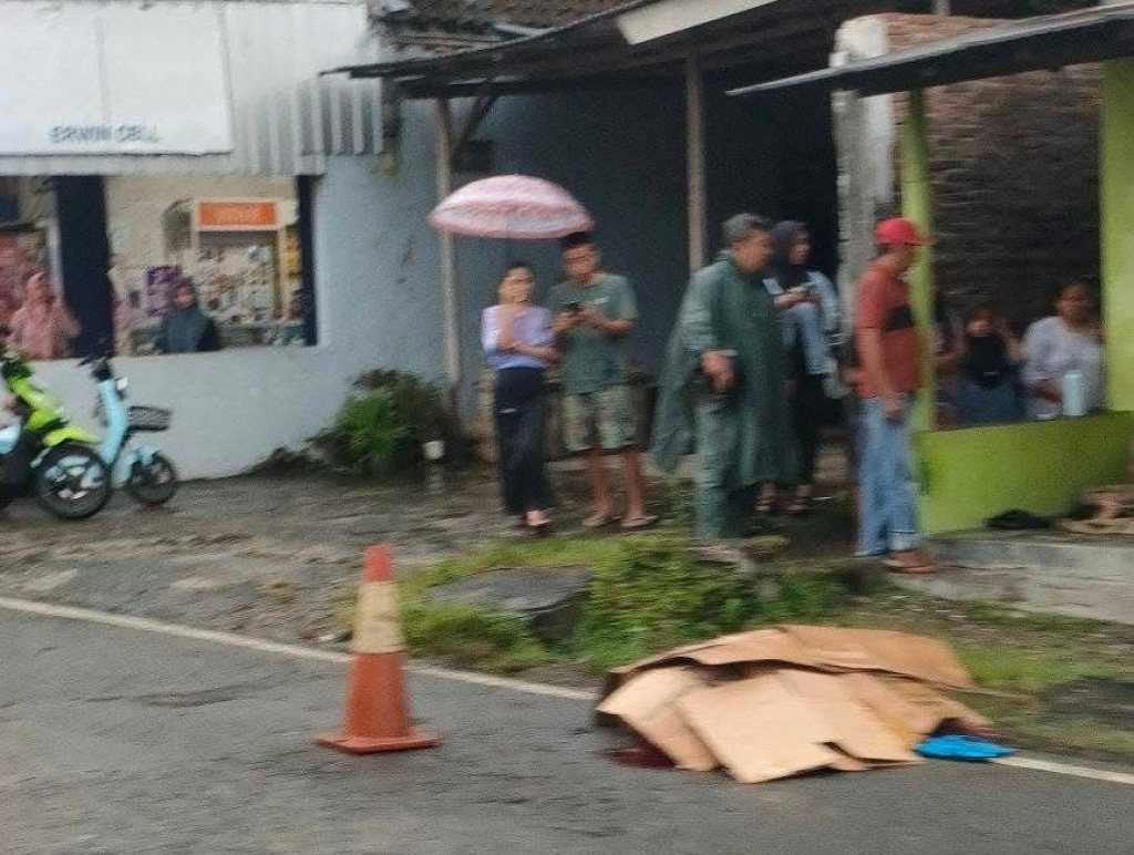 Situasi dan kondisi kecelakaan di dua TKP. SP/ Lestariono