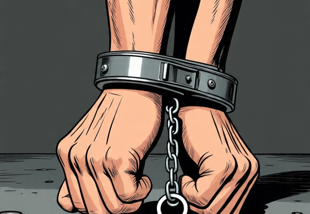 Ilustrasi ditangkap.