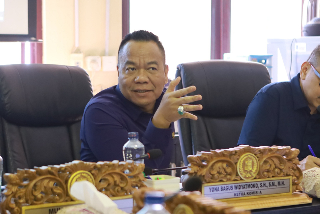 Ketua Komisi A DPRD Surabaya, Yona Bagus Widyatmoko