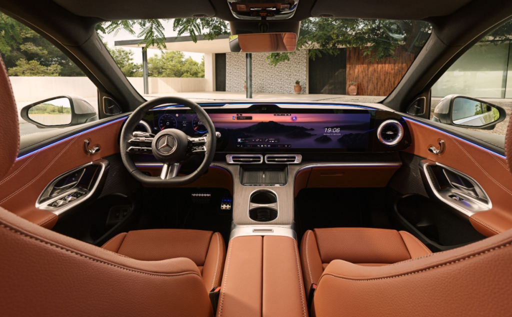 Mercedes-Benz Pamer GLC Listrik di CES 2026. SP/ JKT