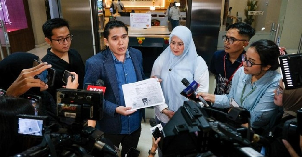 Wagub Babel Hellyana memenuhi panggilan Bareskrim Polri sebagai tersangka kasus ijazah palsu S-1.