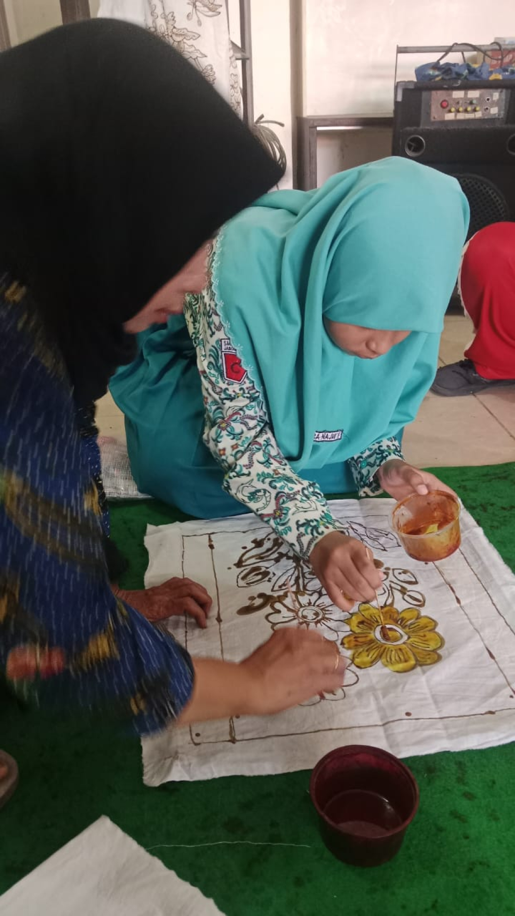 Peristiwa Siswa SMPN 1 Jabon Sidoarjo yang Tak ikut ODL ke Jogja, Laksanakan ODL Mandiri di Griya Batik Sidoarjo