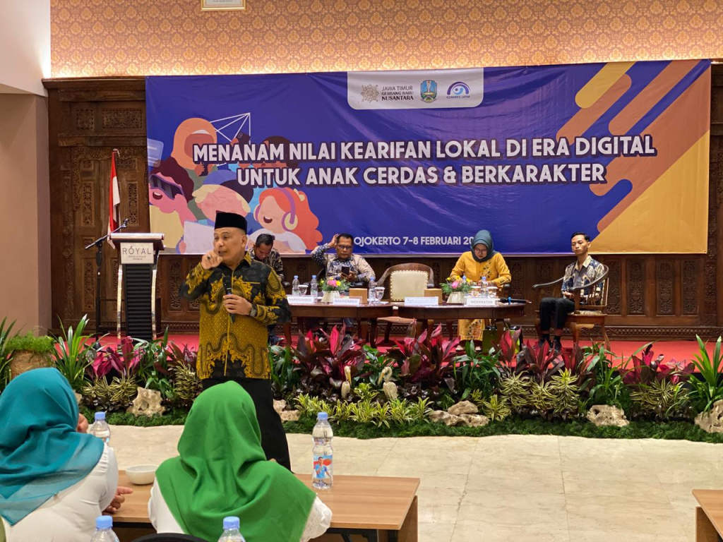 Peristiwa Gelar Sarasehan di Mojokerto, Diskominfo dan Dewan Provinsi Jatim Tanamkan Kearifan Lokal Era Digital