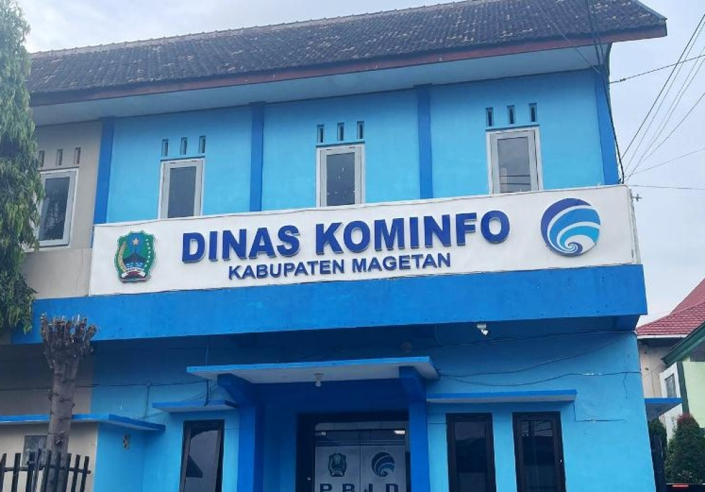 Kantor Dinas Komunikasi dan Informatika Kabupaten Magetan, Jawa Timur. SP/ MGT 