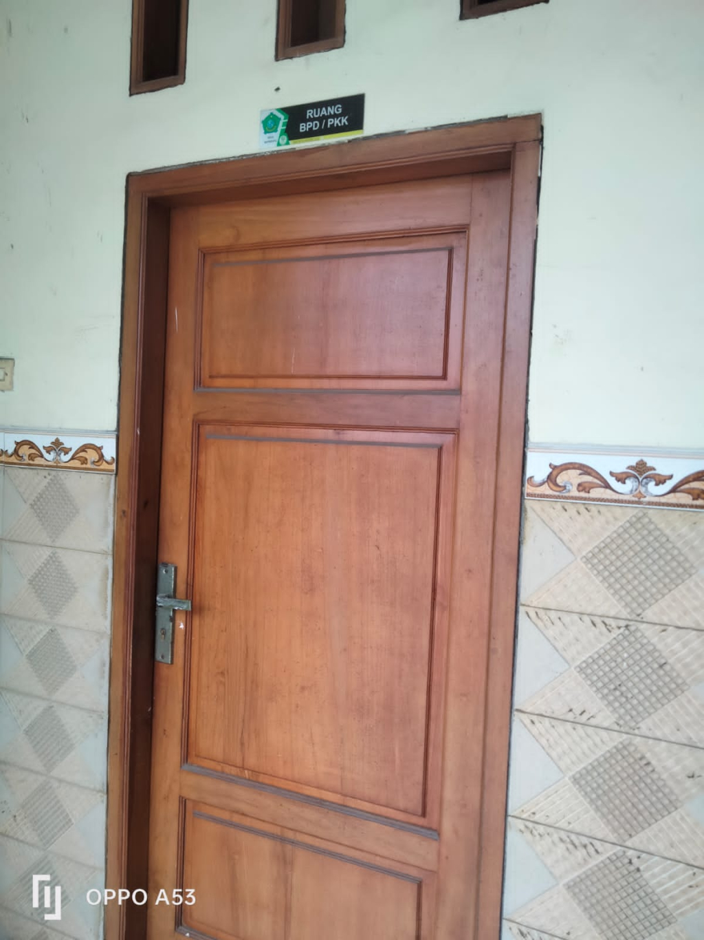 Perpustakaan PKK yang ada didalam ruang BPD sekaligus ruang PKK Pemdes Wonoayu. SP/ HIKMAH