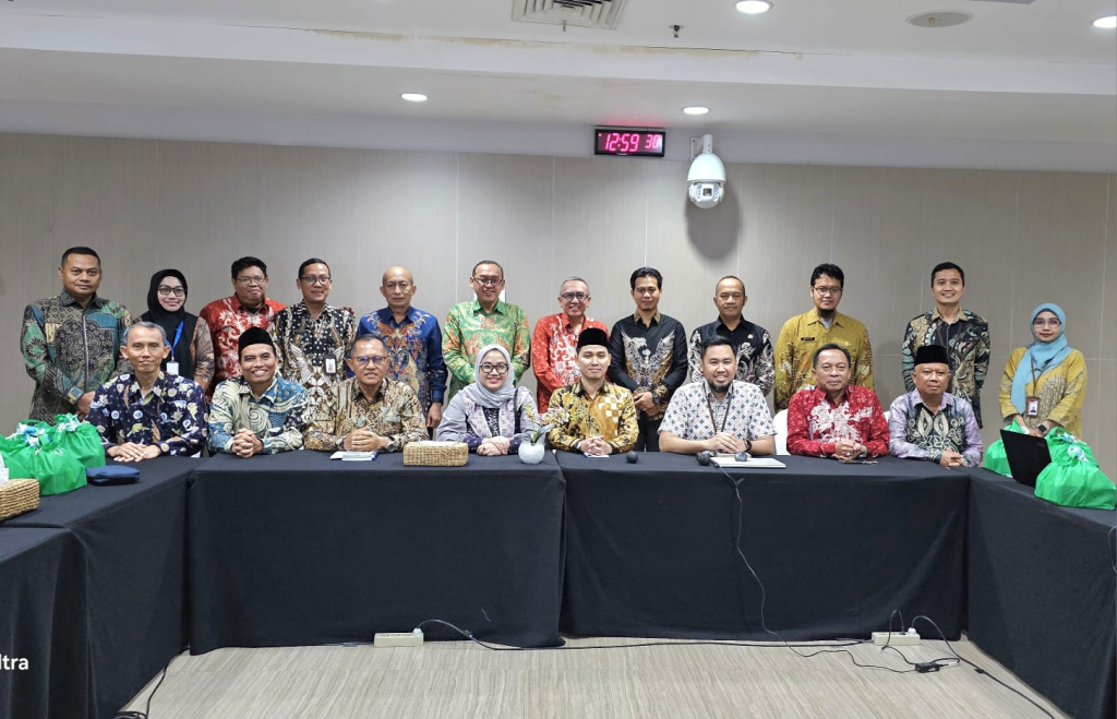 Pemerintah Kabupaten Mojokerto saat melakukan lawatan ke KPK RI untuk mematangkan rencana relokasi ibu kota kabupaten ke Mojosari.