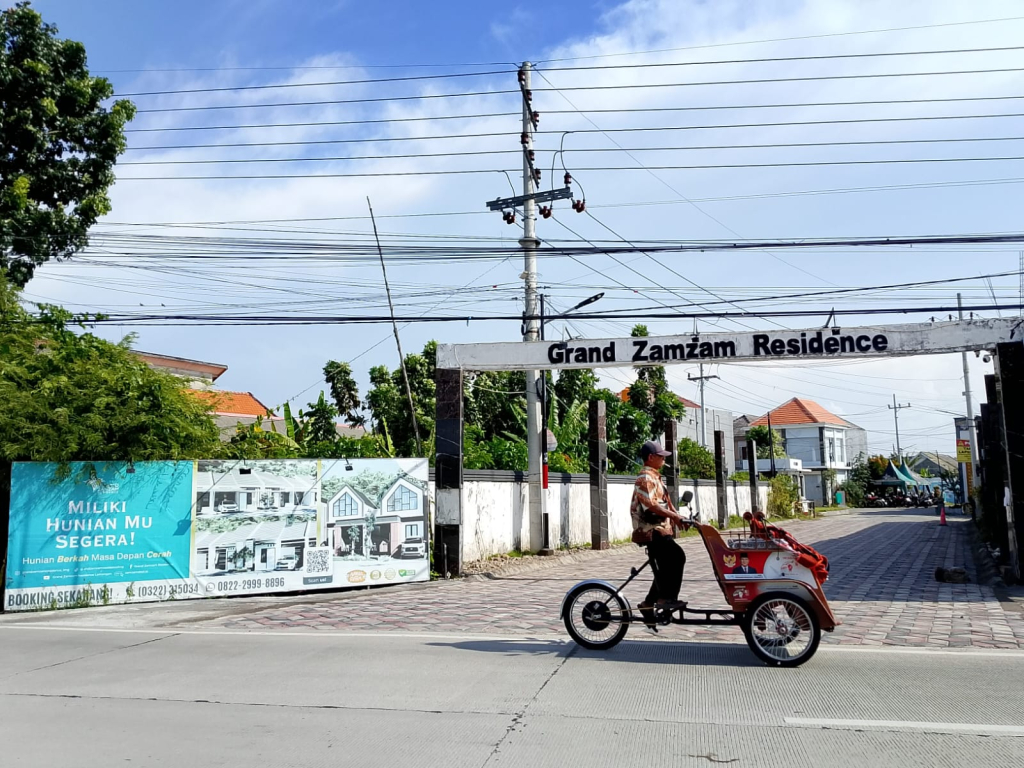 Rumah yang ada di Perum Grand Zam-Zam Residence sebentar lagi izin PBG akan terbit. SP/MUHAJIRIN