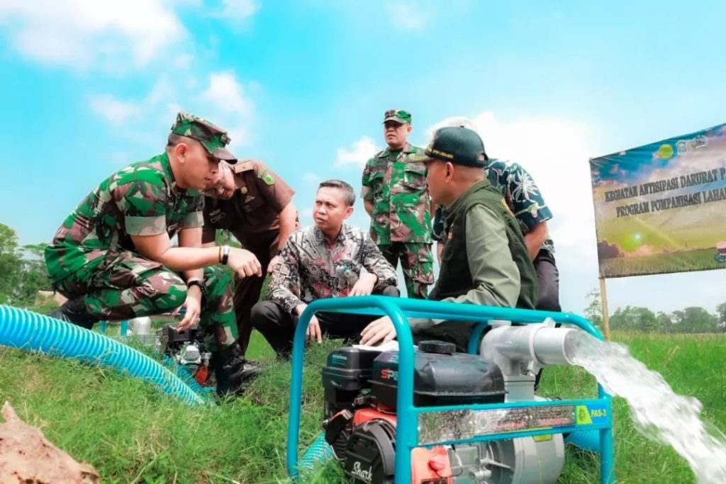 Pemerintah Kabupaten (Pemkab) Lumajang menegaskan penguatan sistem irigasi. SP/ LMJ