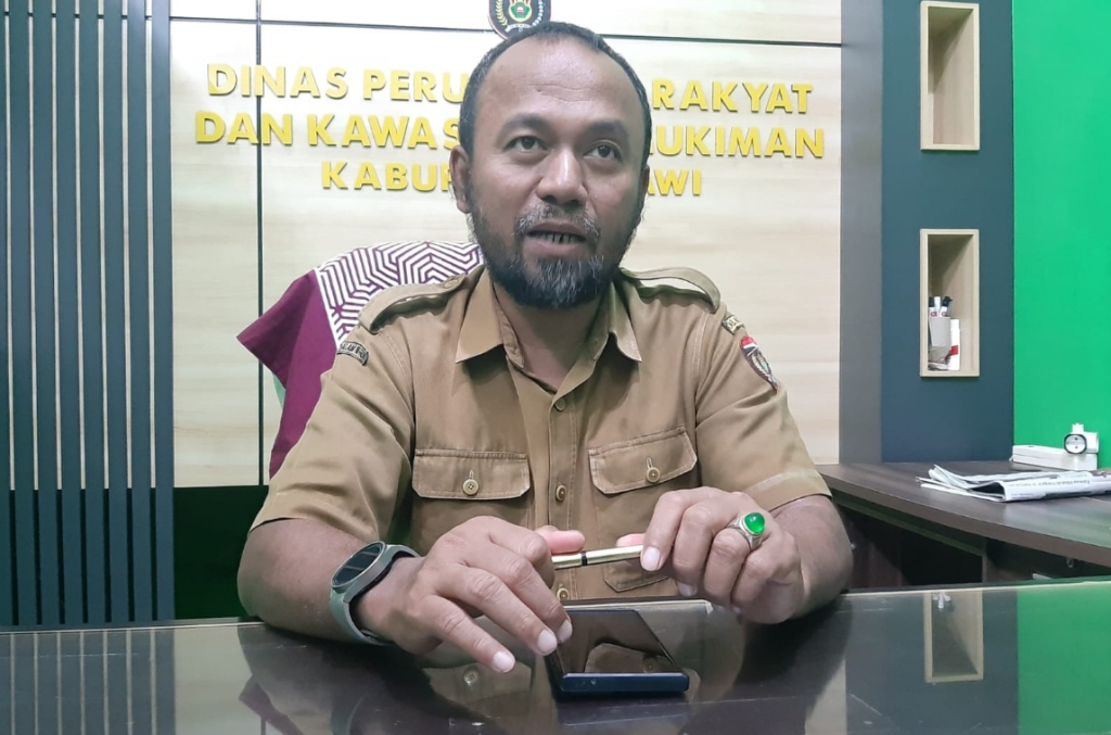 Kepala Dinas Perumahan Rakyat dan Kawasan Permukiman (DPRKP) Ngawi, Mahtuh Affandi. SP/ NGW