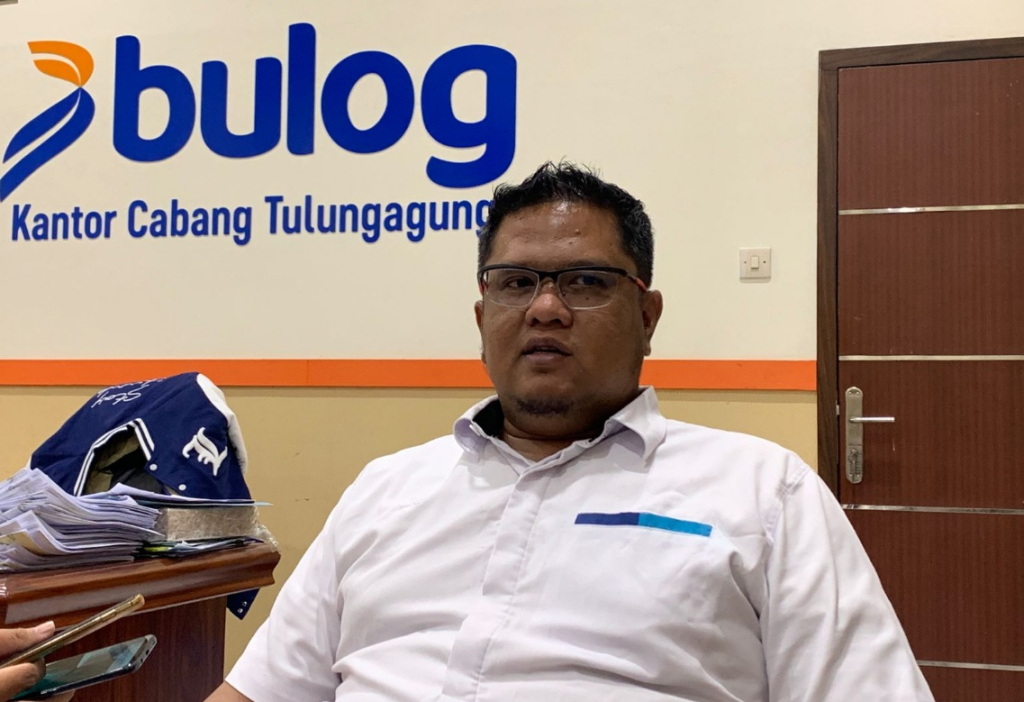 Kepala Perum Bulog Cabang Tulungagung Yonas Haryadi Kurniawan. SP/ TLG