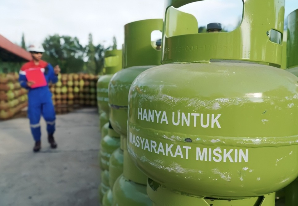 Ilustrasi. Pendistribusian gas elpiji 3 kg (elpiji melon) di wilayah Lumajang, Jawa Timur. SP/ LMJ