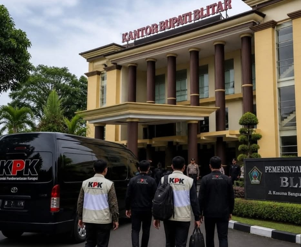 Suasana di Kantor Pemerintah Daerah Kab.Blitar. SP/ Lestariono